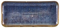 Aqua Blue Terra Narrow Rectangular Platter